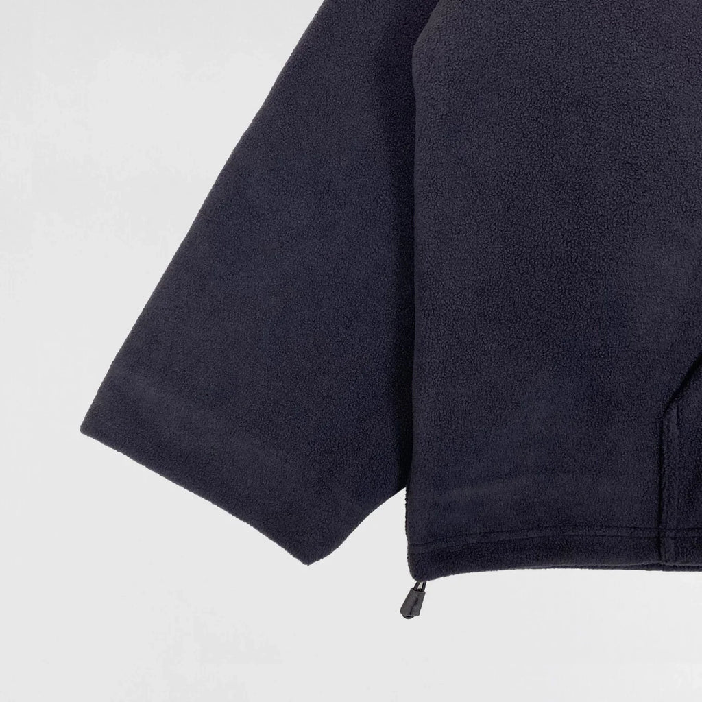 Polar Fleece Padded Hoodie — Dark Grey
