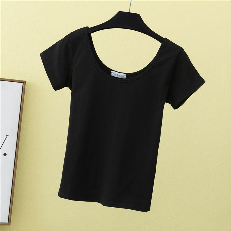 U‑Neck Slim Fit T‑Shirt