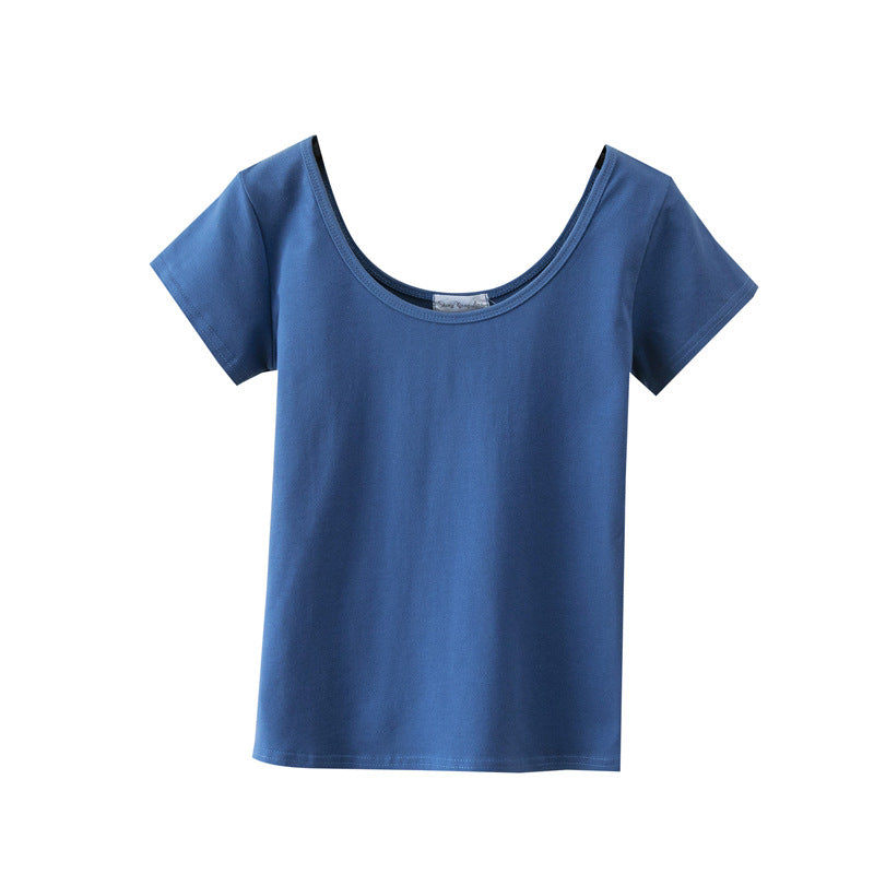 U‑Neck Slim Fit T‑Shirt