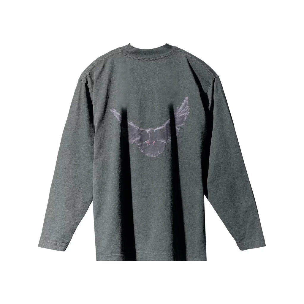 Dove Long-Sleeve Tee — Dark Green