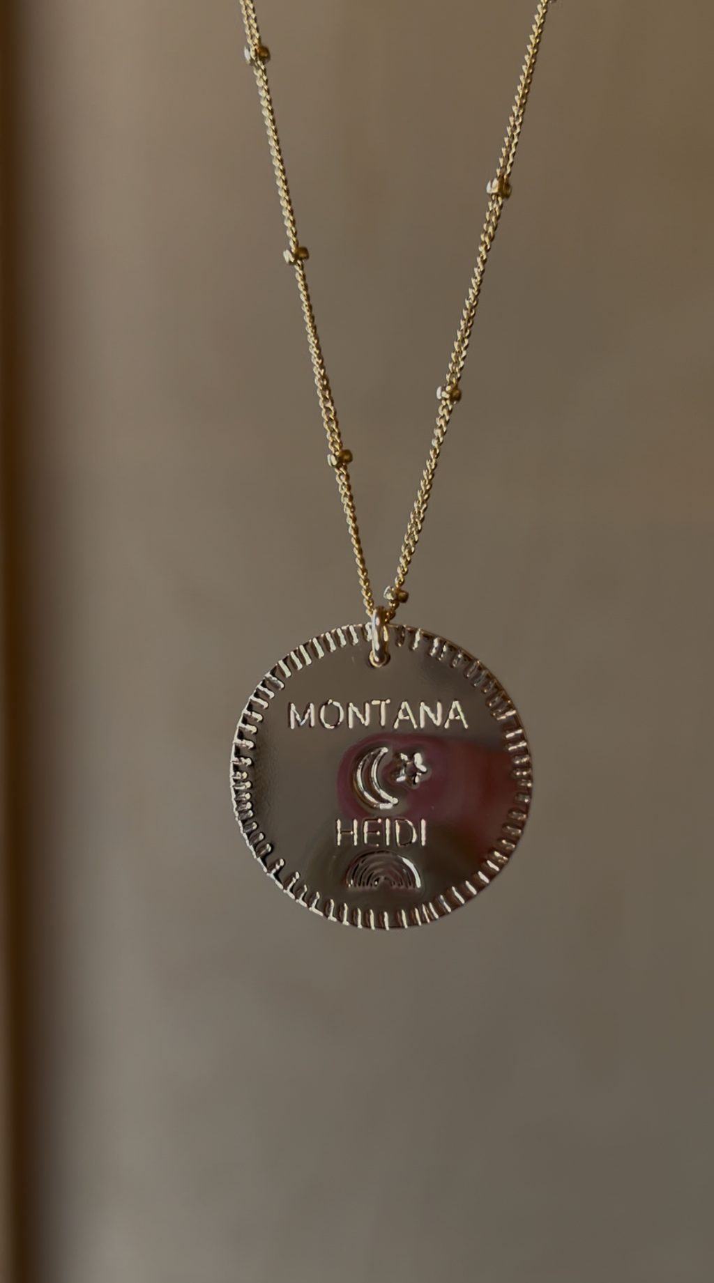 Custom Coin Necklace