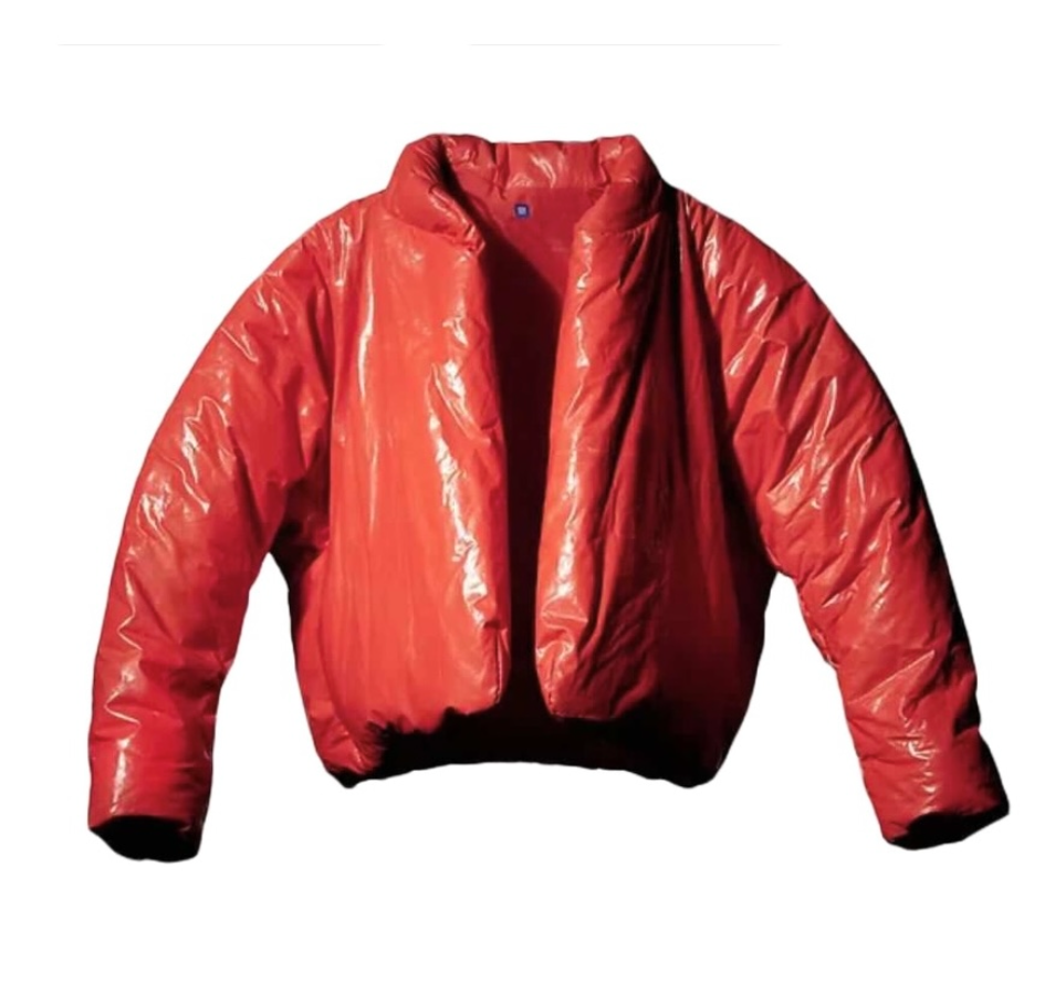 Round Jacket — Quilted Red