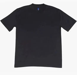 H02 Regular Fit Tee — Black